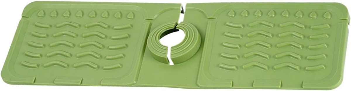 Keukenkraanmat - Aanrecht mat - Keuken schoonhouden - Siliconen materiaal - 31 x 12 cm - G