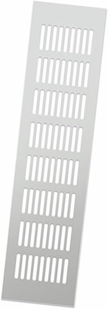 Ventilatierooster - Afdekking rooster - Ventilatie verbeteren - Aluminiumlegering - 150 x 300 mm - Grijs
