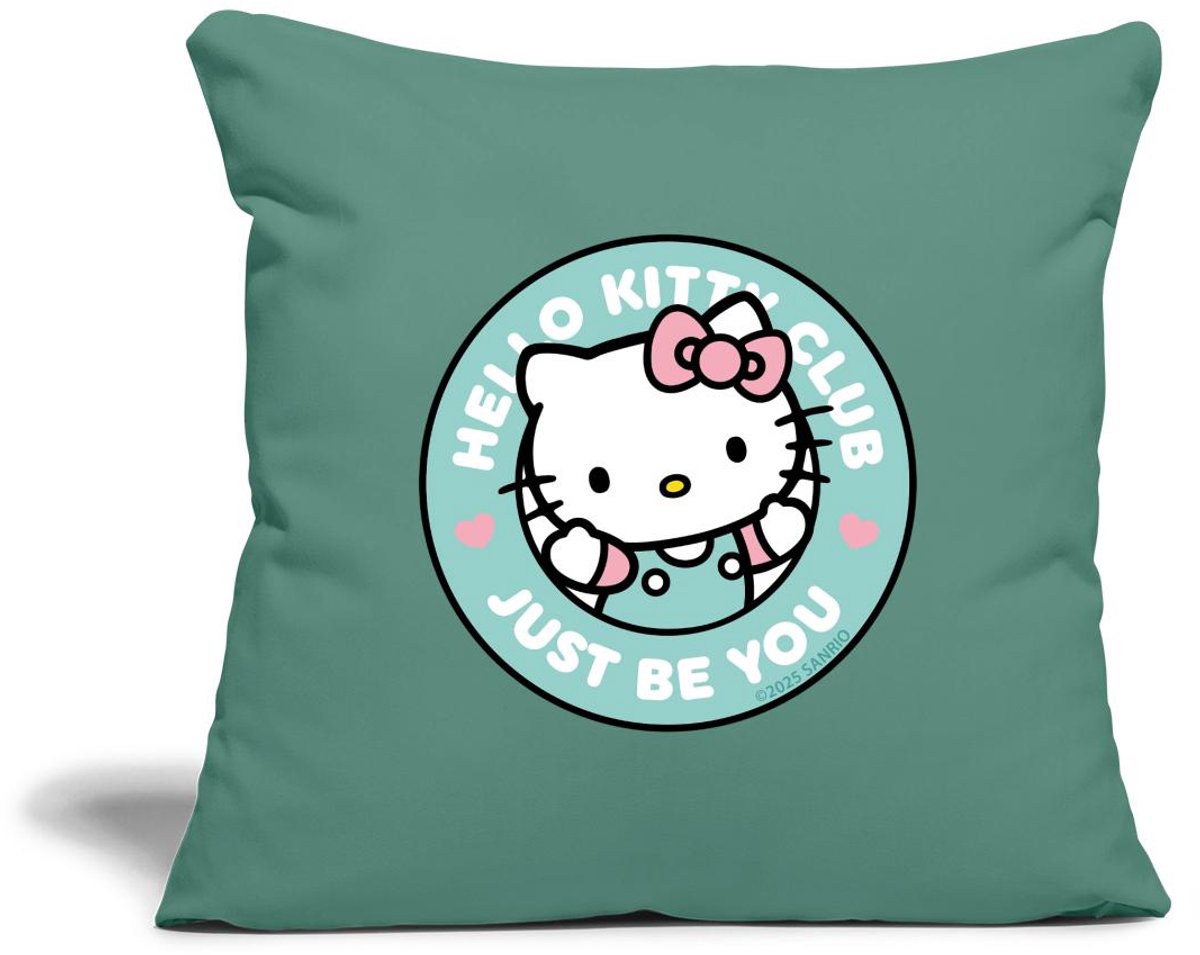Hello Kitty Just Be You Hello Kitty Club Sierkussenhoes, 45 x 45 cm