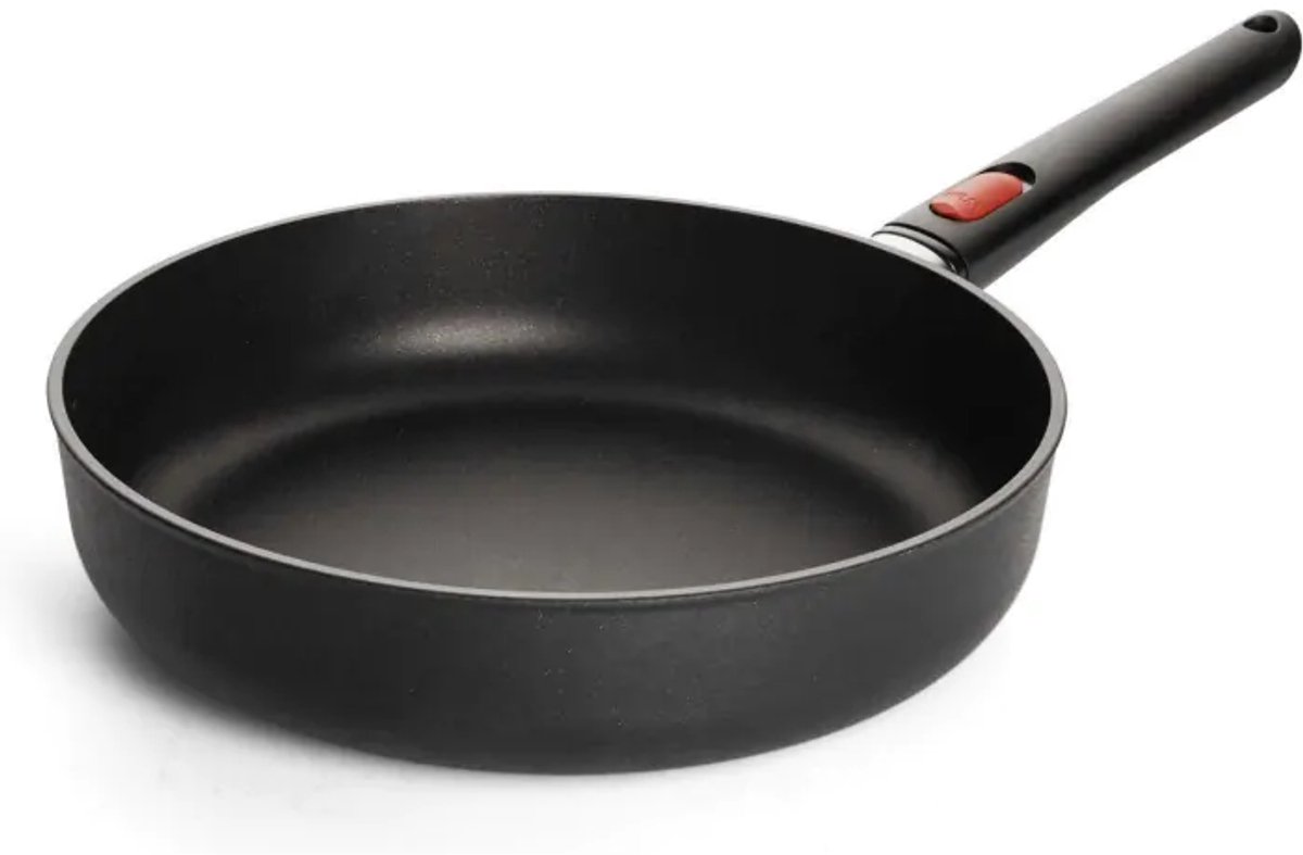 Hapjespan, ø 24 cm, 2.4 L, Gerecycled Aluminium, QXR Non Stick, Inductie - Woll | EcoLite QXR
