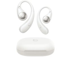 Baseus Open-Ear Draadloze Sport Oordopjes - Eli Sport 2 True Wireless Earbuds - Zweetbestendig - IP57-Waterdicht - Touch Control - Oortjes voor Hardlopen, Sporten, Fietsen - Hi Res - Wit