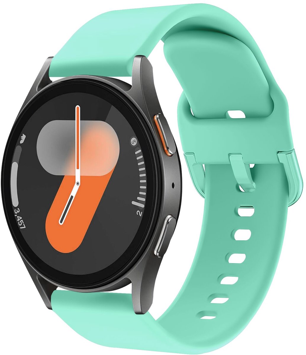 SBG Universeel 20MM Horloge Bandje / Smartwatch Bandje Siliconen Mint Groen