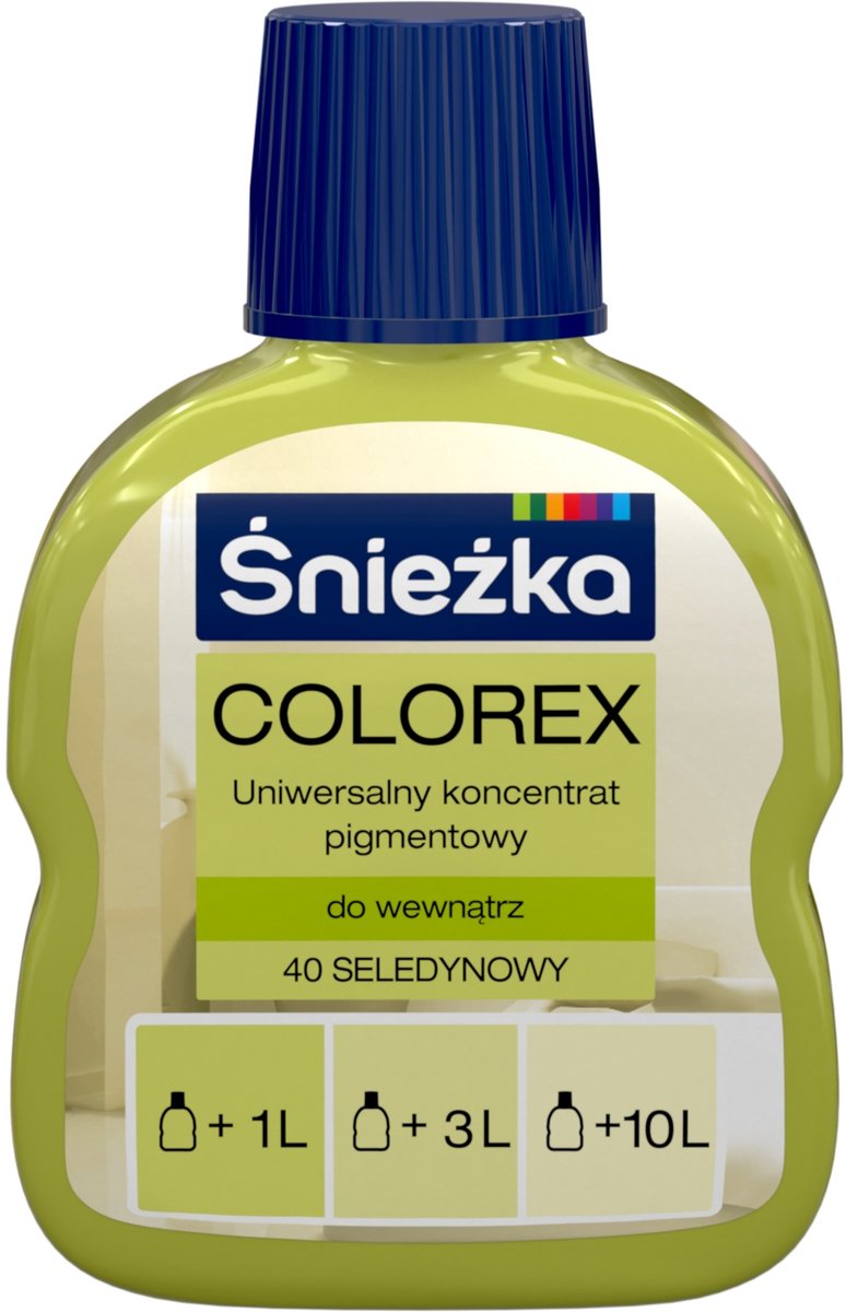 Śnieżka Colorex - Pigment - Seledyn Mat - 100ml - Binnen