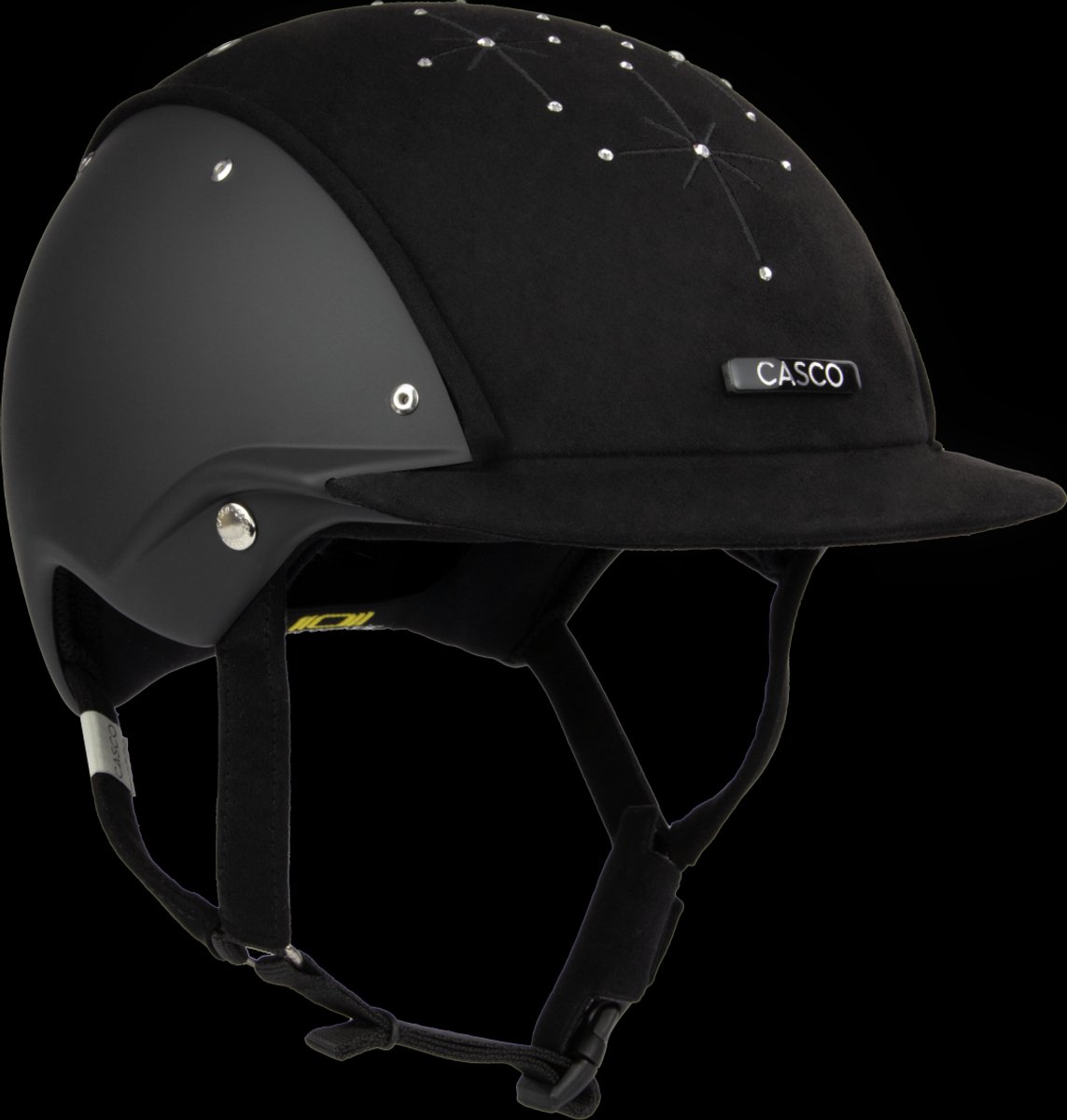 Casco Apart Iconic cap-Zwarte kristal-M
