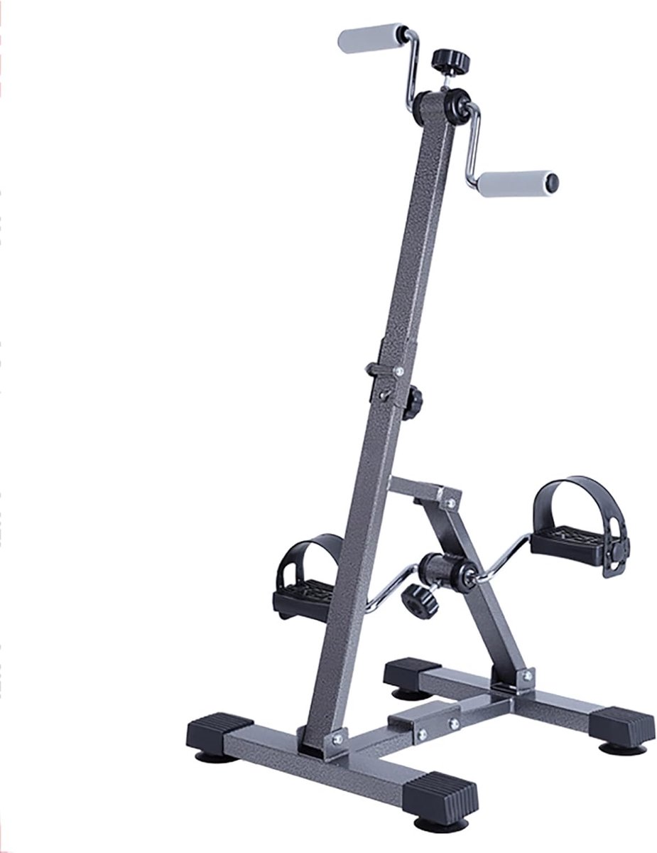 Oefenfiets - Hometrainer Senioren - Thuis Fitness - Variabele Weerstand - 90x42x40 cm - Zwart