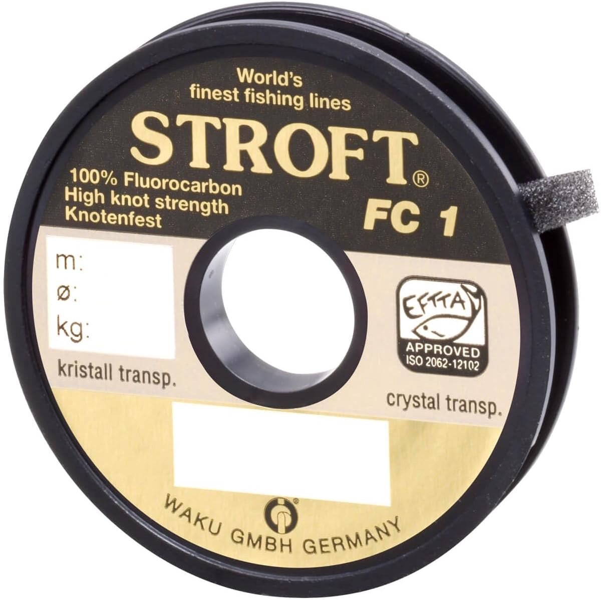 Fluorocarbon Vislijn - Monofilament Lijn - Vissen - Hoge Belastingskrachten - 50m 043mm - Transparant