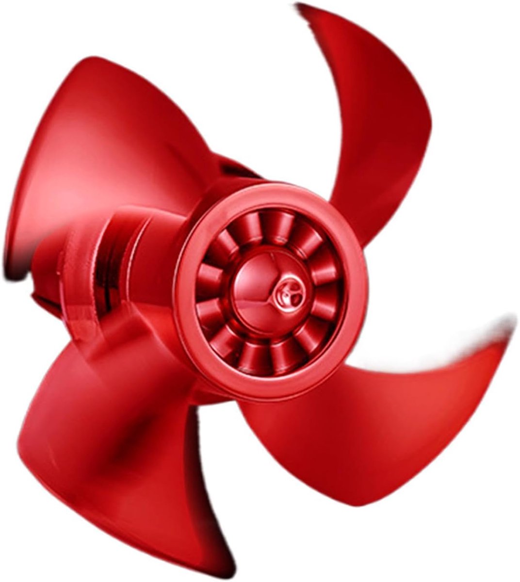Auto Luchtverfrisser - Ventilatie Diffuser - Auto Interieur Verfrissen - Stille Ventilator Werking - 7 x 7 cm - Zilver