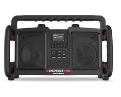 PerfectPro ROCKBULL Bouwplaats Radio - FM en DAB+ - Bluetooth - AUX - Oplaadbaar - IP65 - RB2