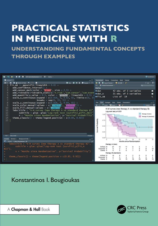 Practical Statistics in Medicine with R - cover