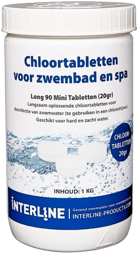 Interline Zwembad 20 Grams Chloortabletten 1 kg