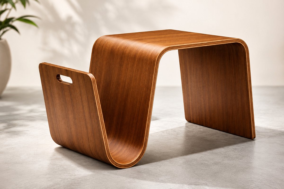 Scando Salontafel - Mini - Coffee Table - Walnoot - Hout