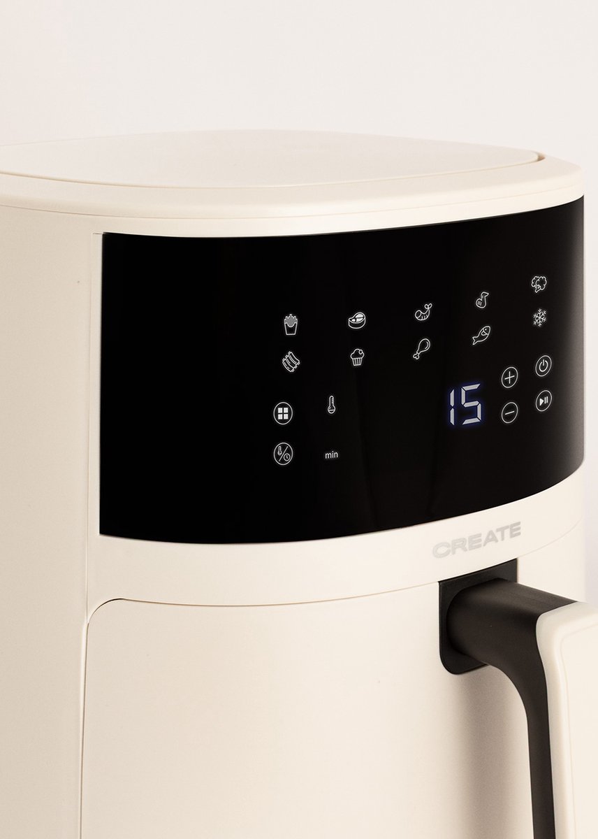 Woods & Go Design CREATE Airfryer 4,5 L met Dubbele Lade - afbeelding 2