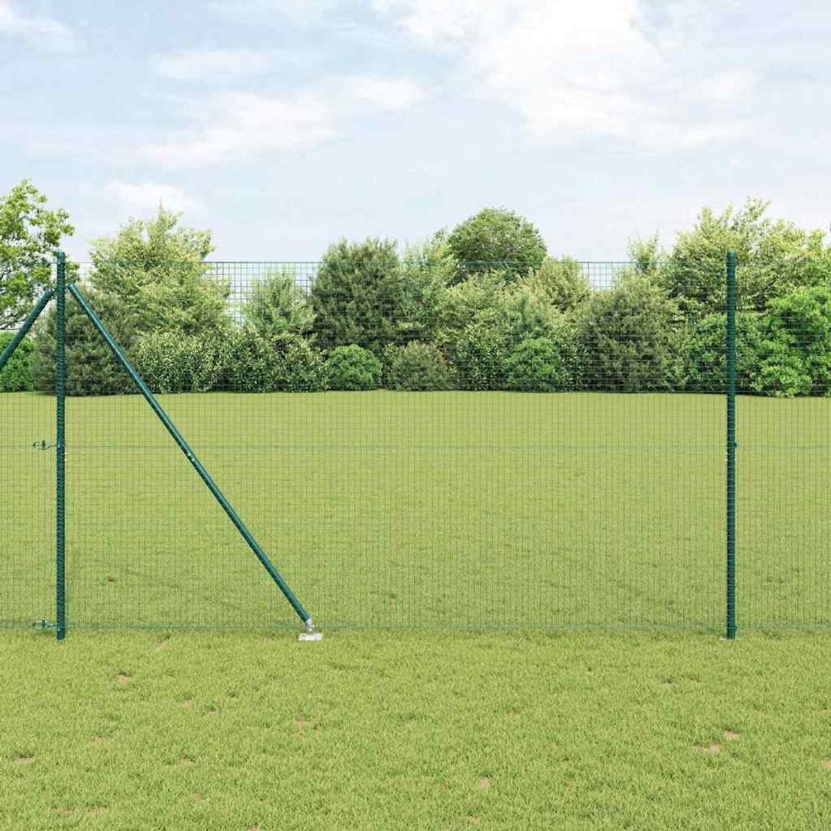 Draadomheining Ijzer - Tuinafzetting Hekwerk - Buitenruimte Beveiligen - Roestwerende Coat
