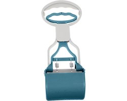 Hondenpoep Schep - Afvalverzamelaar - Buiten Opruimen - Lange Hendel - 28 cm - Zwart