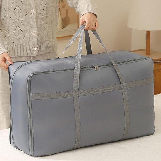 Vacuüm Opbergtas - Kleding Opberger Dekbed Tas - Ruimte Besparen - Comprimeert 80% - 70 x 15 x 40 cm — afbeelding 3
