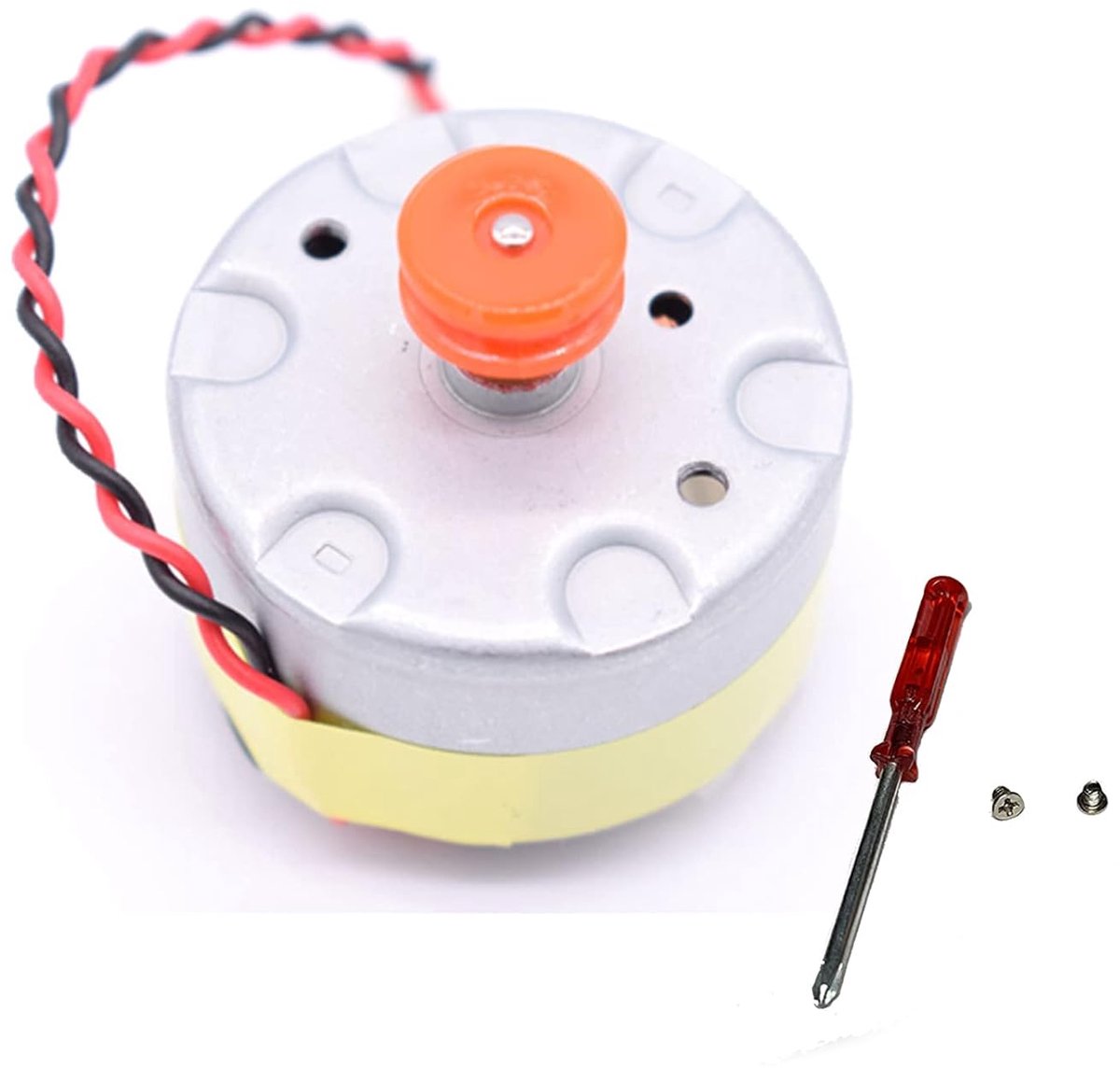 Motor Onderdeel - Afstandssensor Motor - Robotstofzuiger Reparatie - Stabiele Prestaties - 3.2 x 3.2 cm - Metaal
