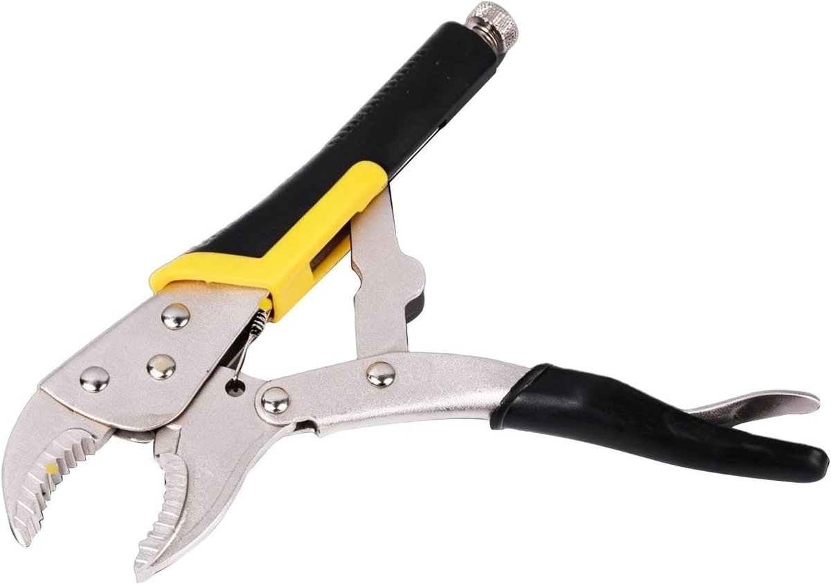 Robuuste Klem - Multifunctionele Tang - Zwaar Werk - Ergonomische Grip - 22 cm - Zwart