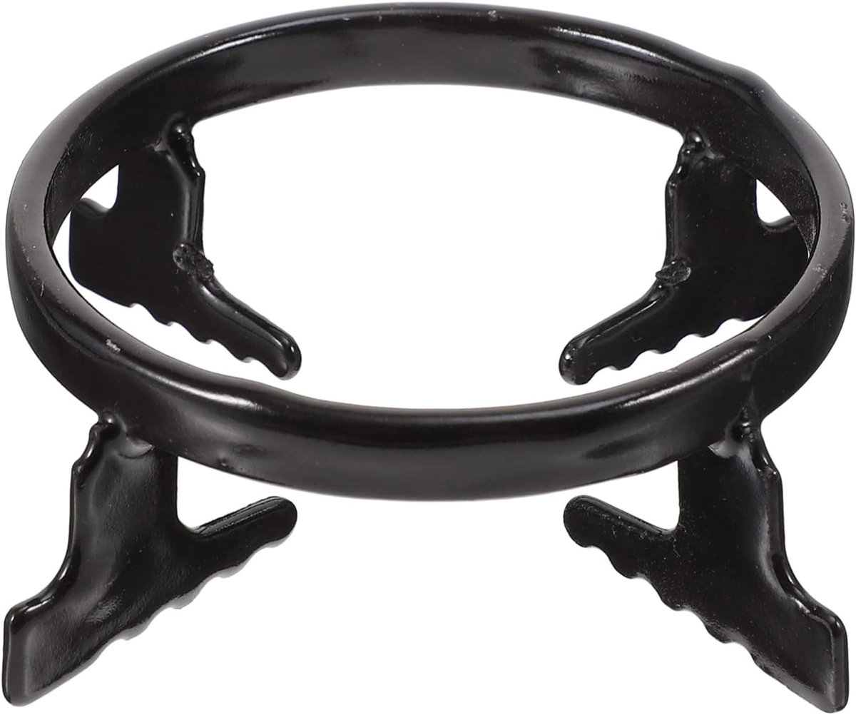 Gietijzeren Wok Ring Brander Rooster Stabiel Koken Hoge Kwaliteit Ijzer 12 cm Zwart