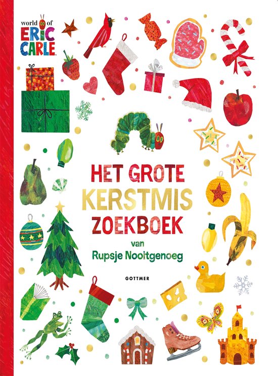 Rupsje Nooitgenoeg - Het grote Kerstmis-zoekboek van Rupsje  ... - cover