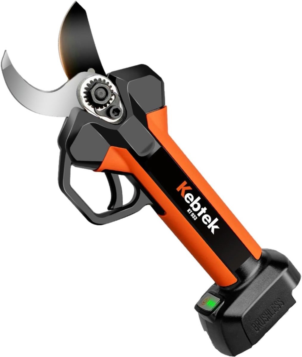 Accu Snoeischaar - Takkenknipper Tuin - Snoeien van Takken - Lichtgewicht Ergonomisch - 33mm Snijdiameter - Zwart