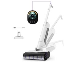 Rowenta X Clean 10 2-in-1 Vloerreiniger - Batterij/Accu Droog en nat Zakloos 200 W Zilver, Wit