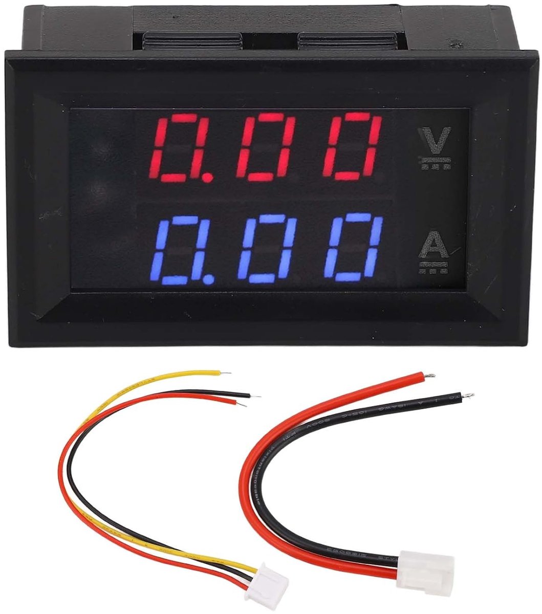 Digitale Spanning Stroommeter - Multimeter LED Display - Energie Monitoren - Drie Stroombereiken - 100V 100A - Niet gespecificeerd