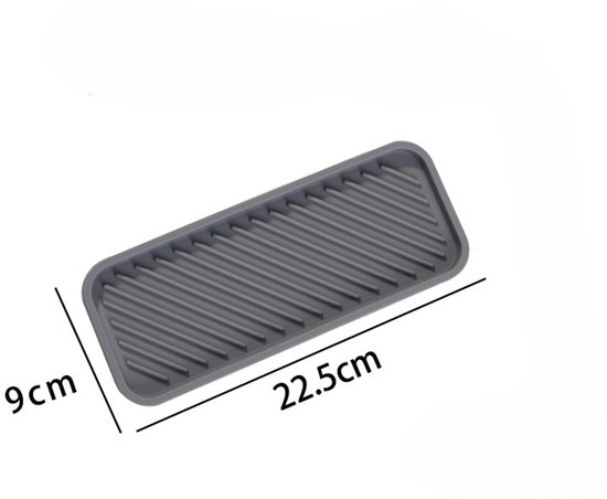2-pack siliconen afdruiprekjes - Voor glazen, sponzen, zeep, antibacterieel — afbeelding 4