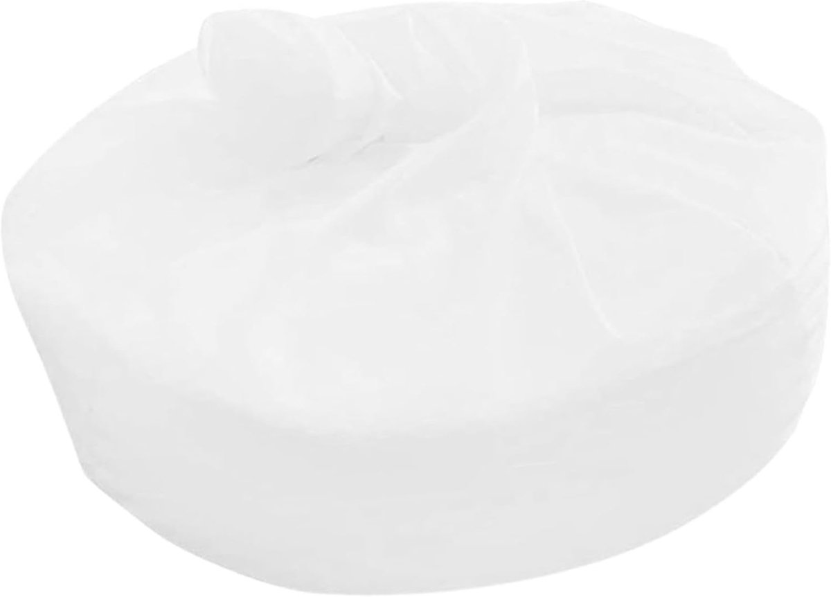 Zitzak Liner - Luie Bankhoes - Comfortabel Ontspannen - Wasbare Binnenhoes - 80x70x70 cm - Wit