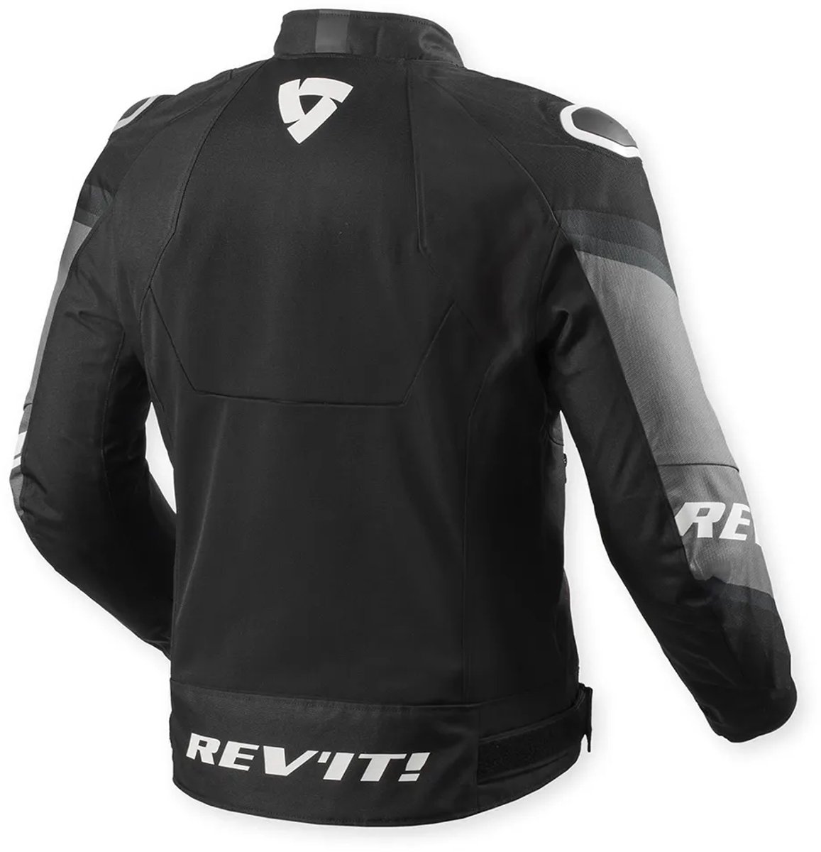 REV’IT! Quantum 3 Air Zwart Wit Motorjas - Maat L - Jas – foto 2