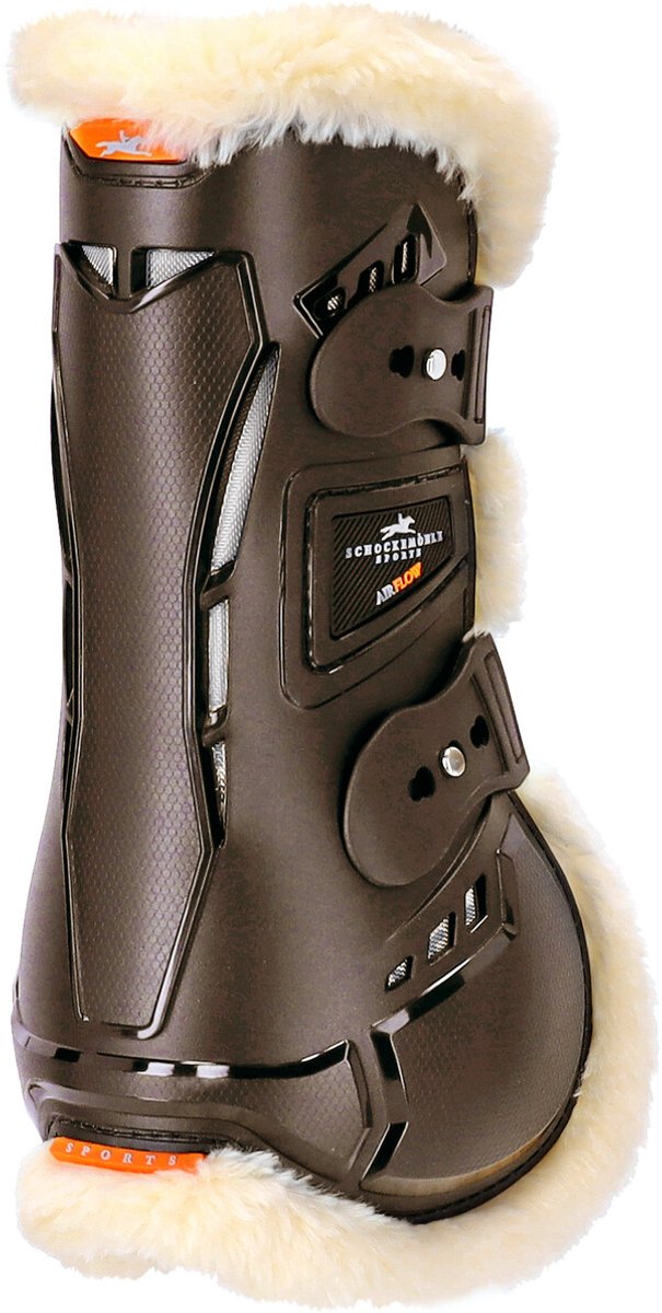 Schockemöhle Air Flow Champion Peesbeschermers Bont Brown Full