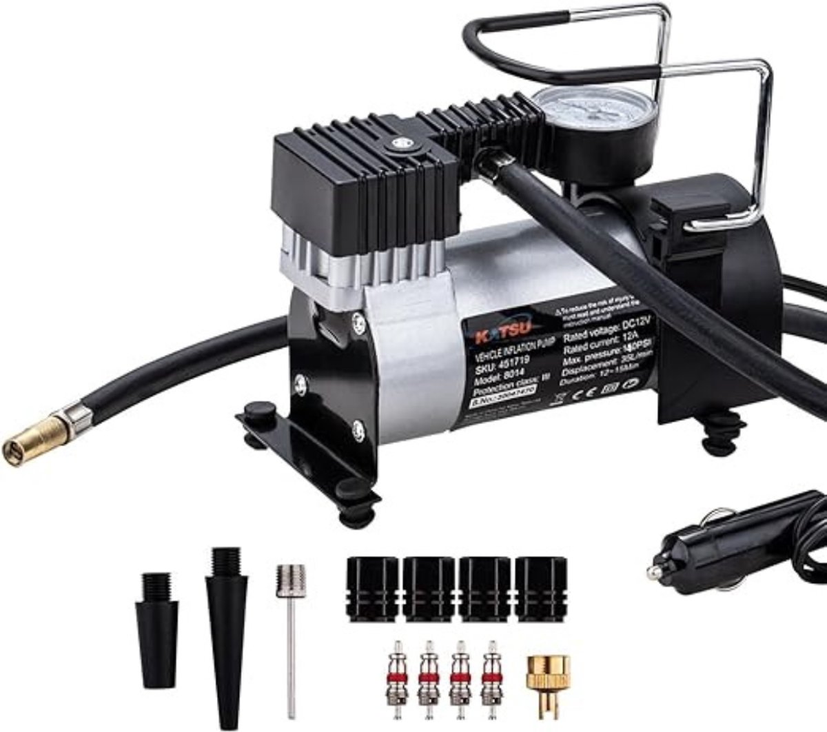 12V Bandenpomp Auto - Draagbare Luchtcompressor