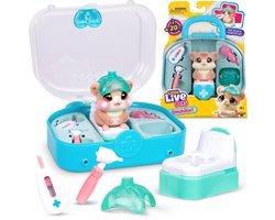 Little Live Pets - Ouchies Interactieve Hamster Coco - Dierenarts Speelset
