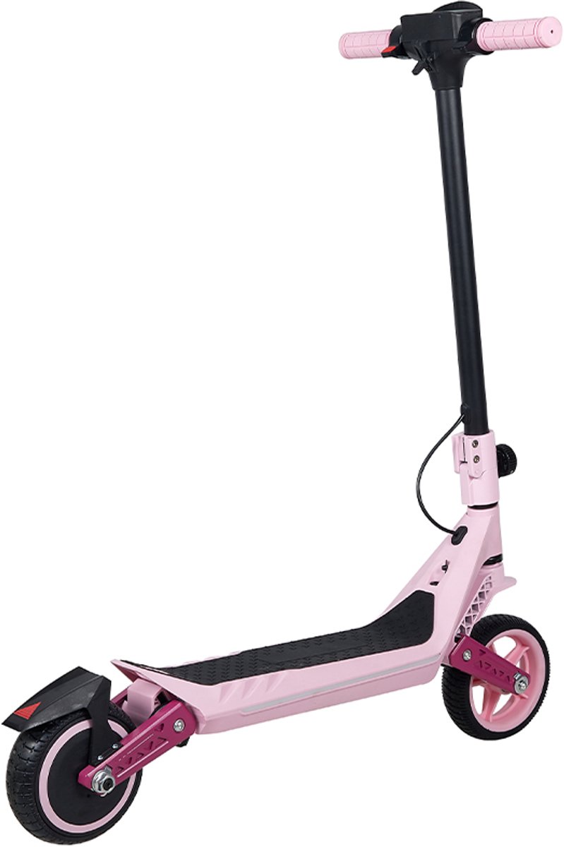 YIQIFA U8 Elektrische Step Kinderen - Kinderstep Inklapbaar - 16km/u - 6.5" Wielen - Roze thumbnail 3