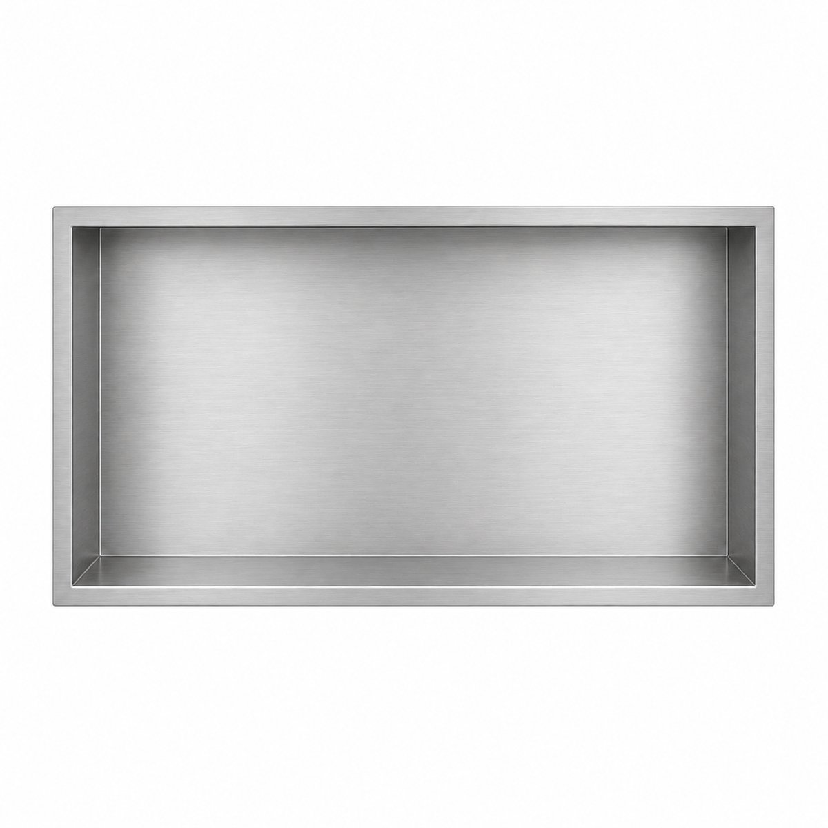 EAVY - Inbouwnis Badkamer - 60×30×10 cm - RVS