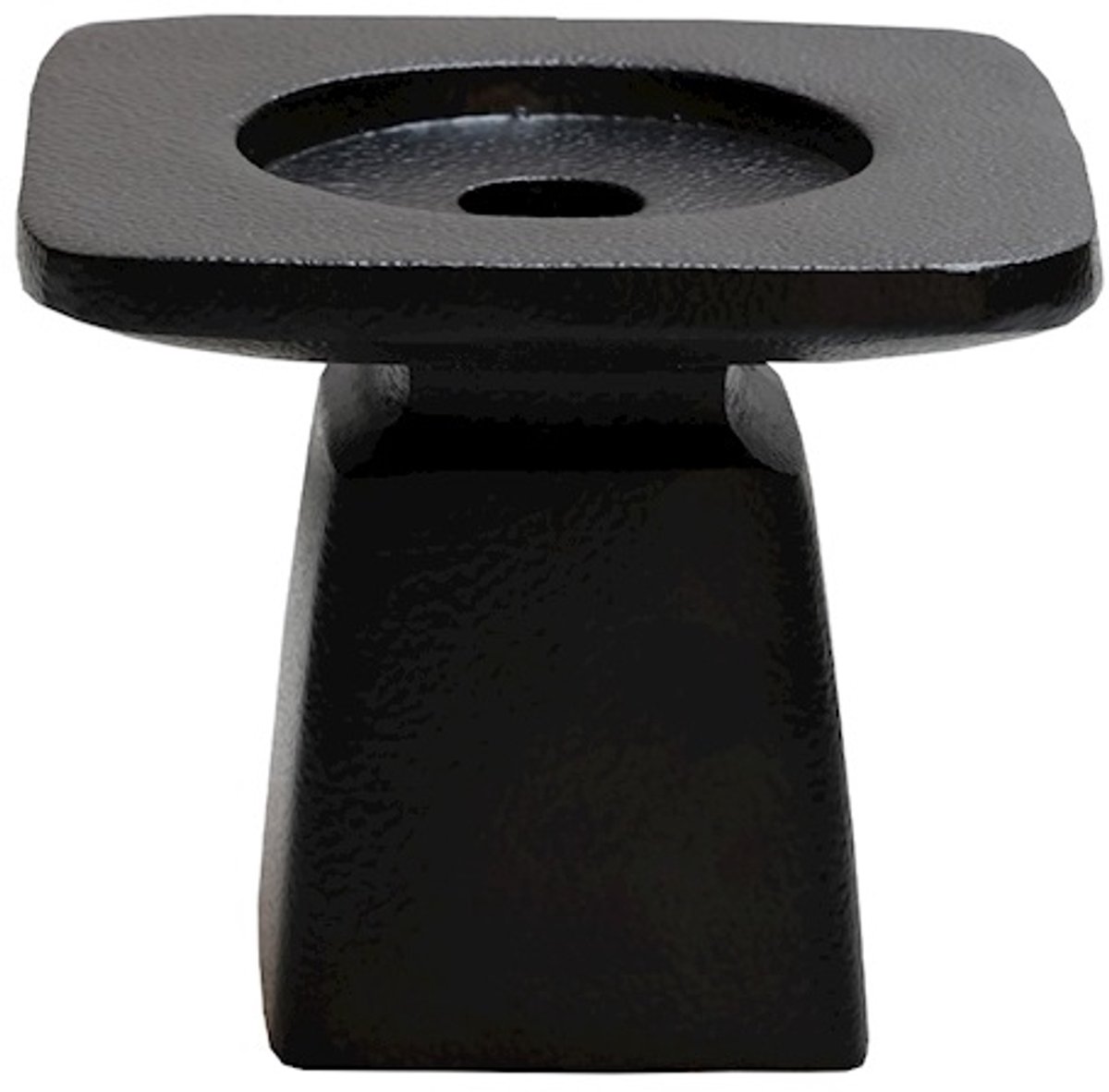 Vase The World Kandelaar Calama | Small | Zwart | L12 x B12 x H10 cm