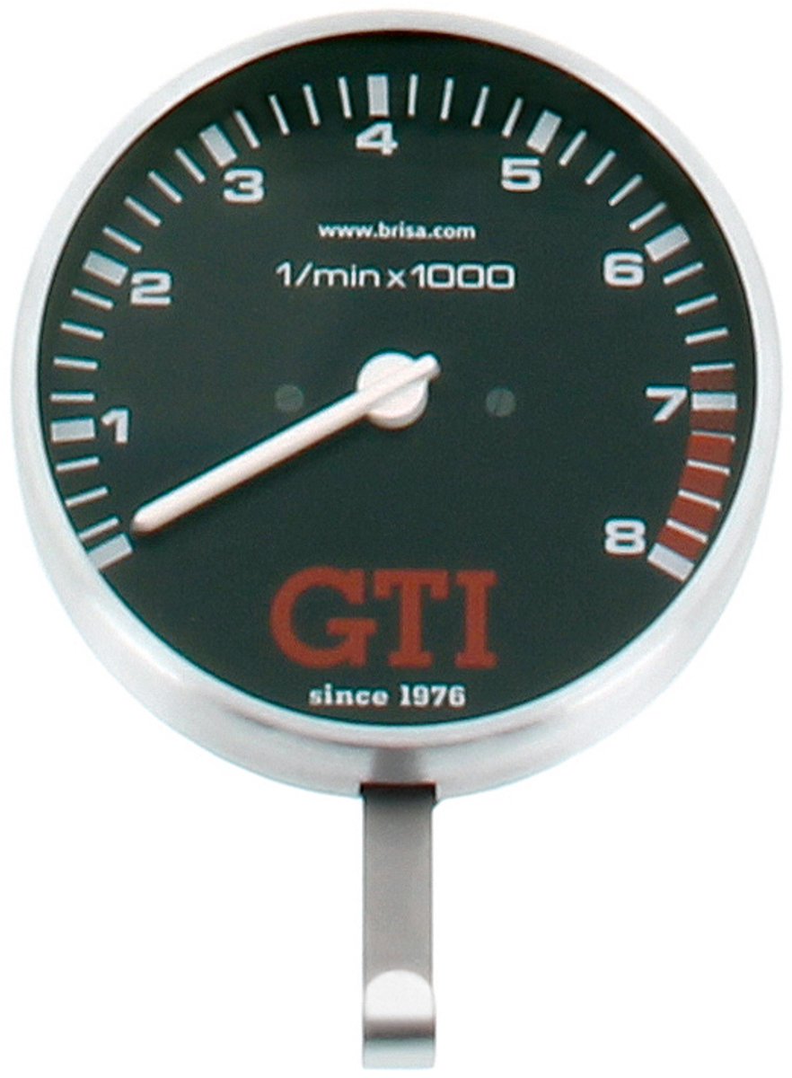 VW T1 GTI wandsleutelhouder in snelheidsmeter - design (in geschenkdoos)