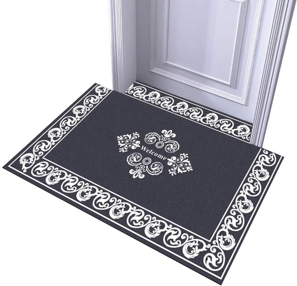 Voordeurmat - Keukenkleed Entree - Vuil Vangen - Antislip Bodem - 60x90 cm - D