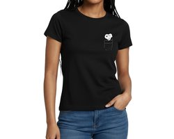 Peanuts Snoopy In Een Zakje T-Shirt Dames