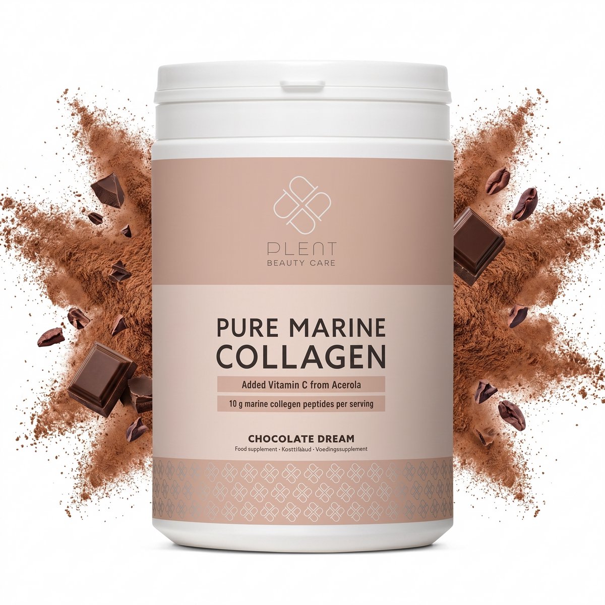 Plent - Vis Collageen Chocolate Dream (met Vit C)  - 300 g