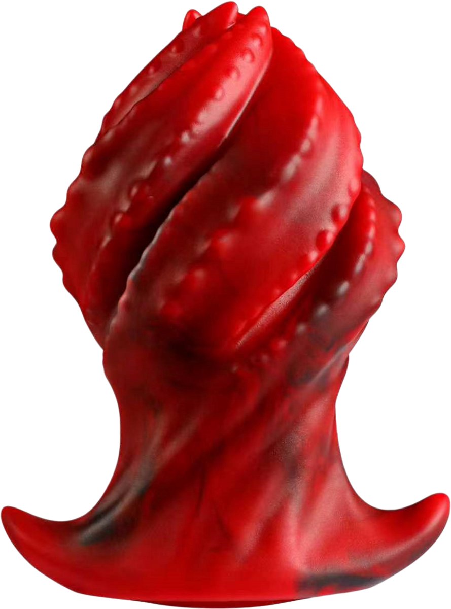 QTTVBTNA -Buttplug - Analplug - Analspeelgoed - Innovatief Schroefontwerp - Flexibele Kern - Vloeibaar Siliconen - Zijdezacht Oppervlak - Comfortabele Inbrenging - 1 Stuk - S