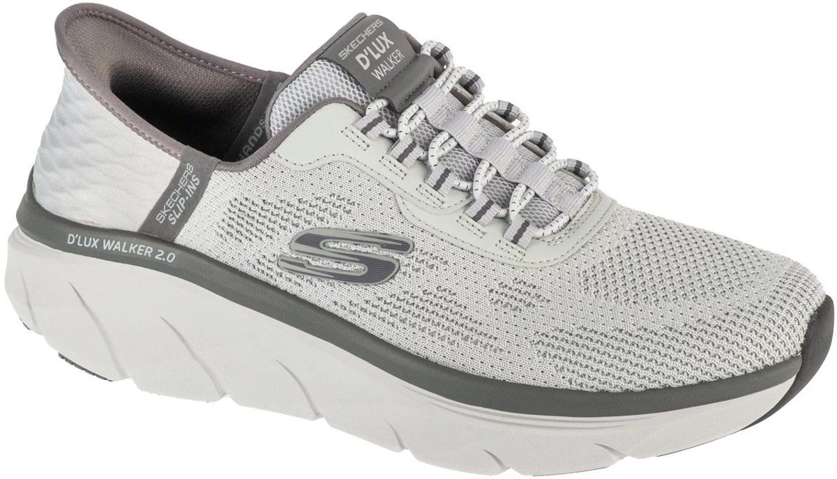 SKECHERS D'LUX WALKER 2.0 REZINATE 232446-GYCC Skechers Sneakers Heren Grijs 47,5