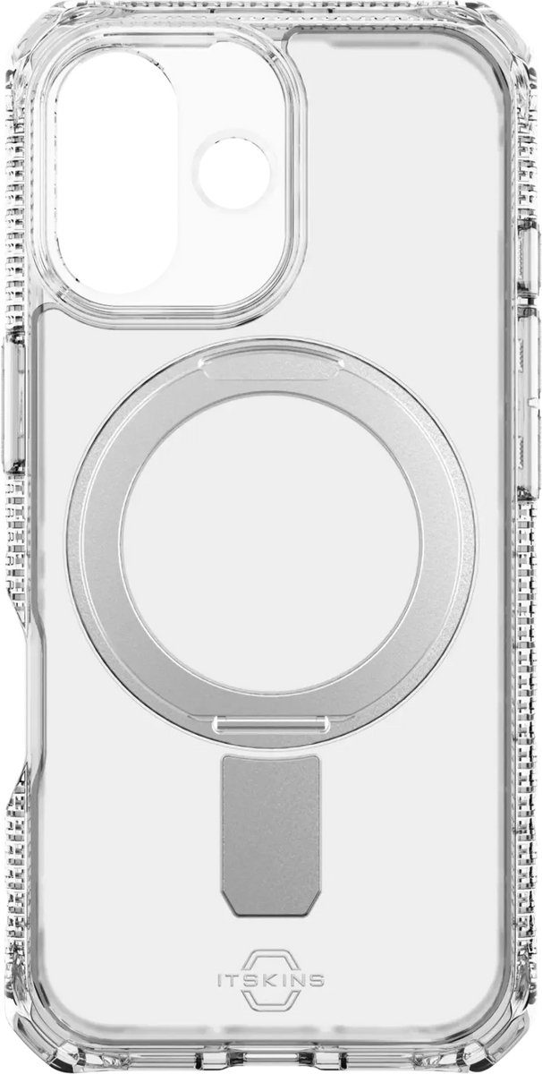 ITSKIN IPHONE 17 HYBRID R VAPOR FLEXIBLE MET MAGSAFE CRYSTAL CLEAR - IPHONE HOESJE