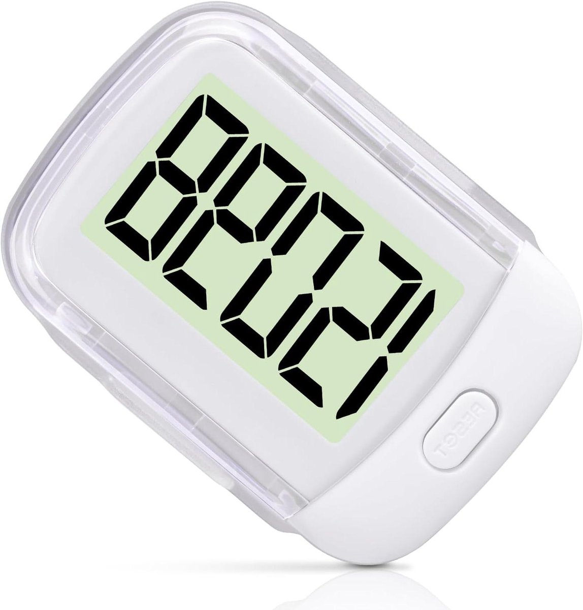 Stappenteller - Sport tracker - Dagelijkse wandelingen - 3D Sensor Technologie - 55 millimeter - Wit