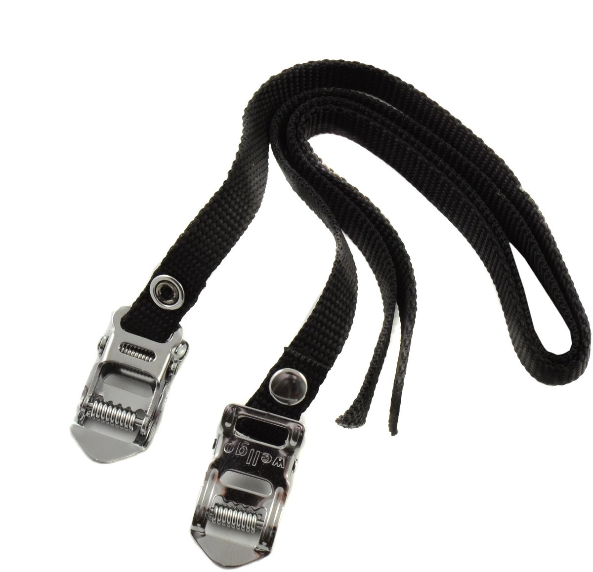 CORDO Toeclipriemen - Toeclip Riem - Zwart - Set van 2 stuks