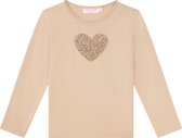 Someone MAGALI-SG-03-L Meisjes T-shirt - BEIGE