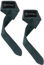 Harbinger - Pro Leather Lifting Straps - Fitness Straps - 3.8 x 53.3 - Zwart
