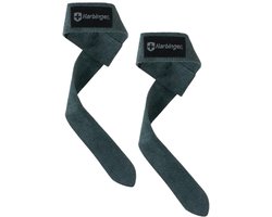 Harbinger Harbinger Pro Leather Lifting Straps - Fitness Straps - 3.8 x 53.3 - Zwart