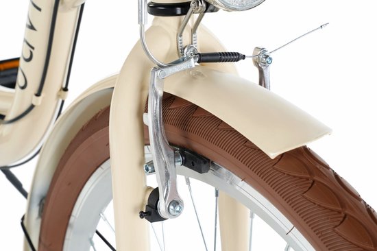 Davi Emma – Stadsfiets – 26 inch – 7 versnellingen – Shimano – V-brake – Lage instap – Bruin — afbeelding 4