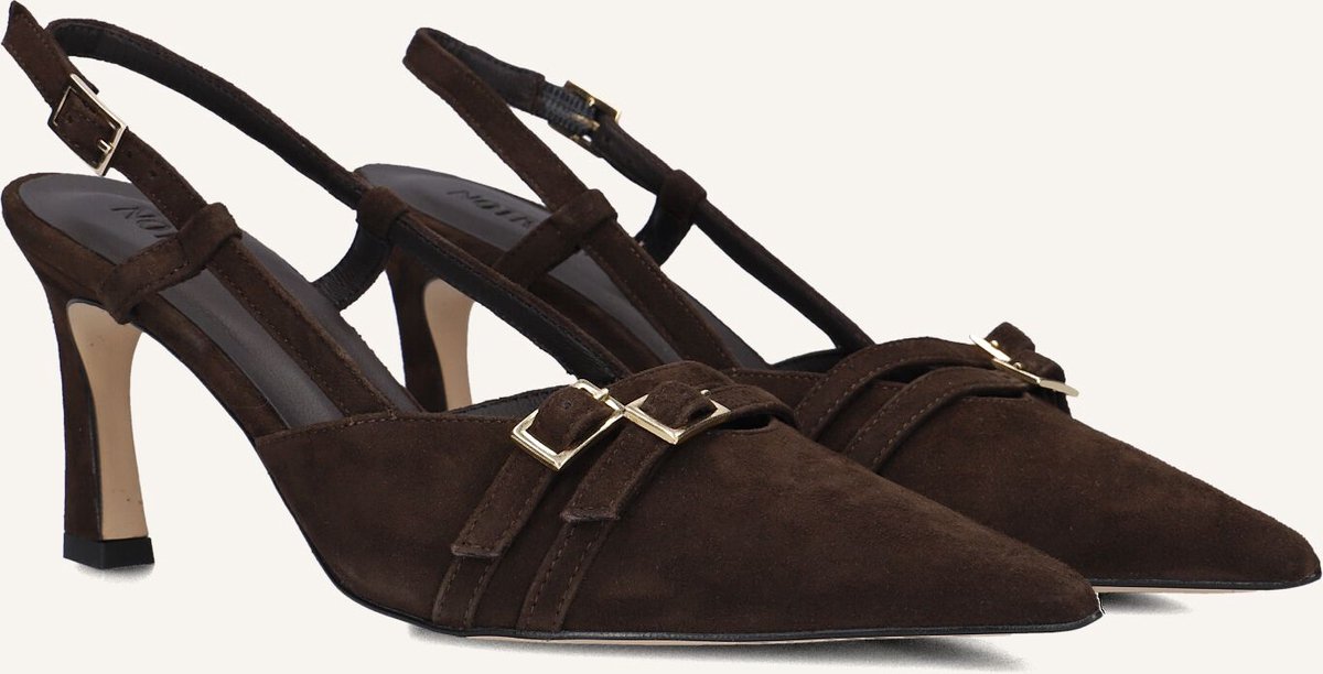 Notre-V 67212 Hakken Dames - Bruin - Maat 38
