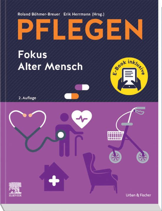 PFLEGE - Lehrbuch - Urban & Fischer Verlag - PFLEGEN Fokus A ... - cover